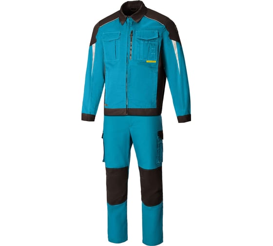 Изображение товара Костюм СОЮЗСПЕЦОДЕЖДА STATUS NEW, аквамарин/черный, р.60-62, рост 170-176 2000000117201