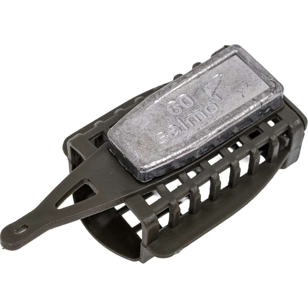 Изображение товара Фидерная кормушка SALMO FEEDER SQUARE с дном 60 г для рыбалки