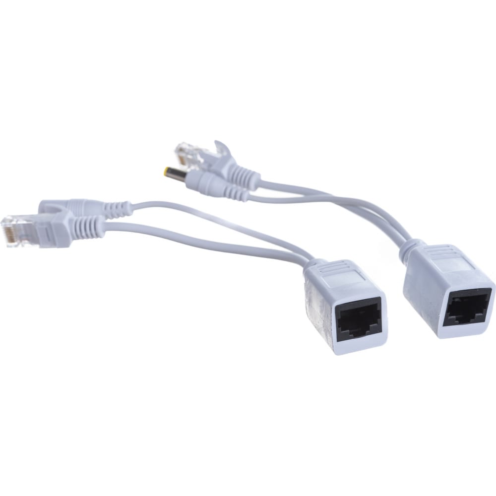 Комплект кабелей для пассивного PoE Amatek комплект соединительных кабелей к mig 500f кедр жидк 10 м