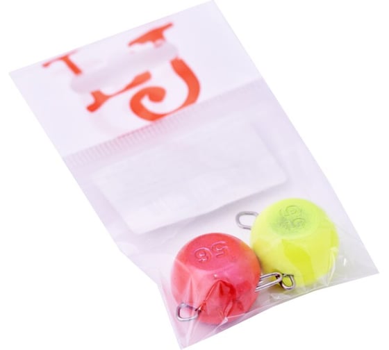 Изображение товара Разборные груз-головки LUCKY JOHN BALL RGY MIX1 56.0г, 2шт LJBRMIX1-056