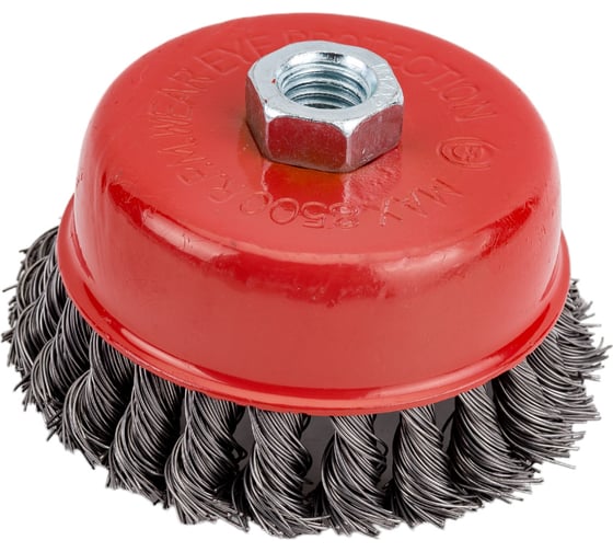 Изображение товара Щетка жесткая чашка (100 мм; М14) для УШМ Strong СTМ-50200100