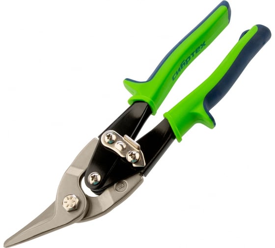 Изображение товара Ножницы по металлу СИБРТЕХ 250 мм, левый рез, сталь С55, двухкомпонентные рукоятки 78338