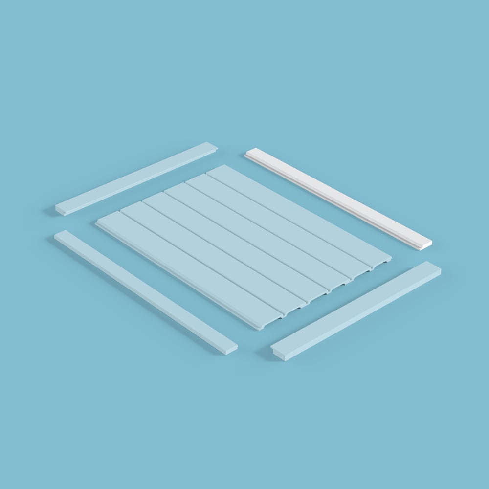 Изображение товара Финишный молдинг Cosca Decor RP015-022 46х12х2800мм Экополимер