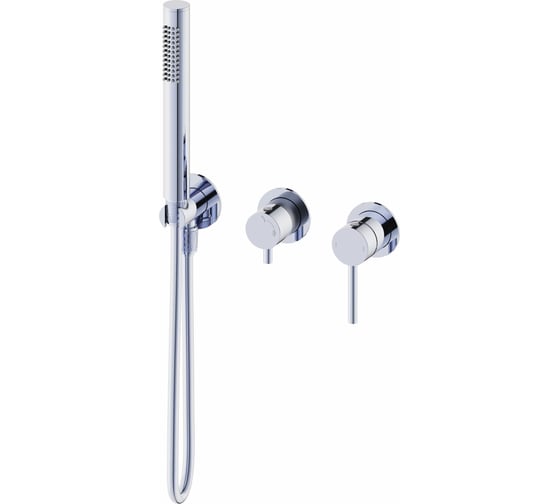 Изображение товара Смеситель для душевой системы встраиваемый Wonzon & Woghand Хром WW-838017-CR