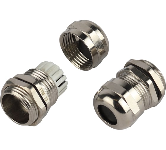 Изображение товара Кабельный ввод сальник ЭРА NO-224257 латунный PGM 11 (d отв.19 мм / d провод.5-10 мм) IP68 (упаковка 5 шт) Б0065207