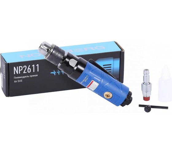 Изображение товара Пневмодрель прямая NORDBERG диам. сверла до 10 мм NP2611
