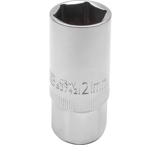 Изображение товара Головка свечная 6-гранная JCB 21 мм, 1/2DR JCB-807421(60044)