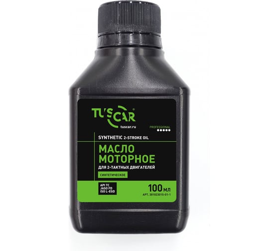 Изображение товара Масло TUSCAR 2-х тактное, синтетическое, API TC/JASO FD/ISO L-EGD 0.1 л 301023015-01-1