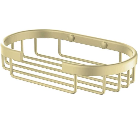 Изображение товара Мыльница решетка Aquatek AQ4956BG, шлиф. золото 00000139893