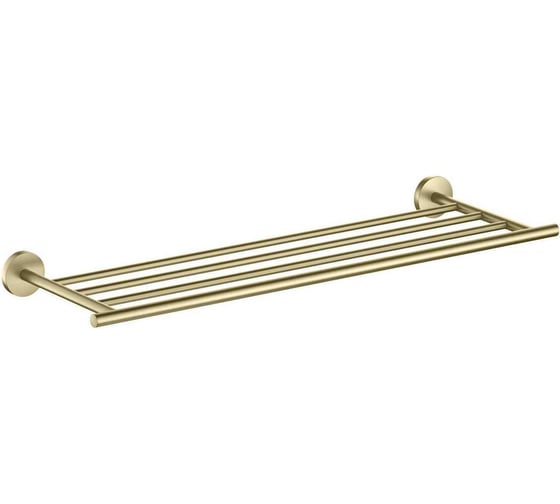 Изображение товара Полка для полотенец Aquatek AQ4222BG ОБЕРОН, шлиф. золото 00000139882