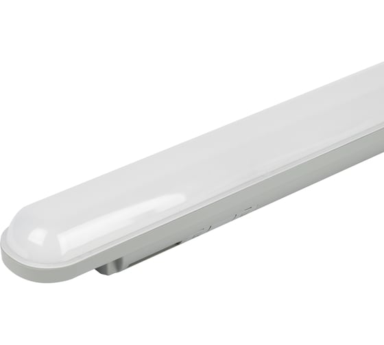 Изображение товара Светильник светодиодный линейный ЭРА SPP-202-0-65K-L18 18 Вт 6500 К 2430 лм IP65 600 мм матовый транзит гарантия 5 лет Б0066935