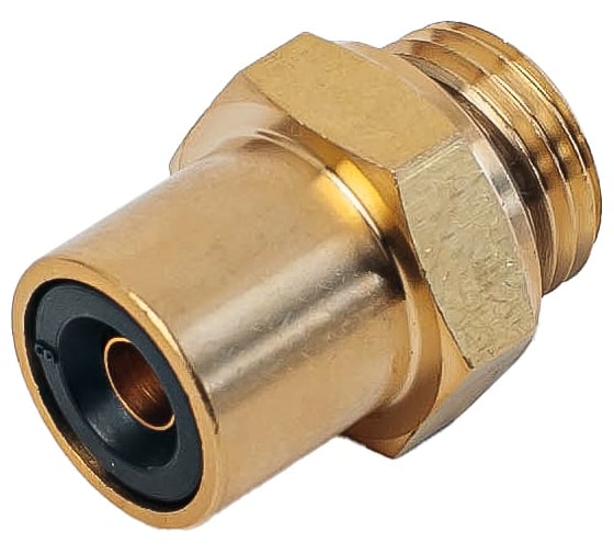 Изображение товара Фитинг NBPT латунный, прямой GPCT10-M12-1.5-G арт. 83337