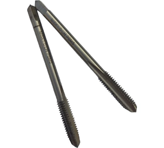 Изображение товара Машинно-ручной метчик TORNERI М 6х1, комплект из 2-х шт, Р6М5 , левый 038236