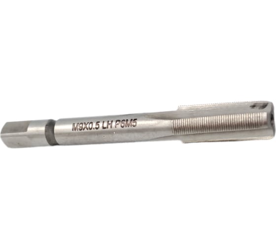 Изображение товара Машинно-ручной метчик TORNERI М 9х0.5 Р6М5, для глухих отверстий, левый 038247