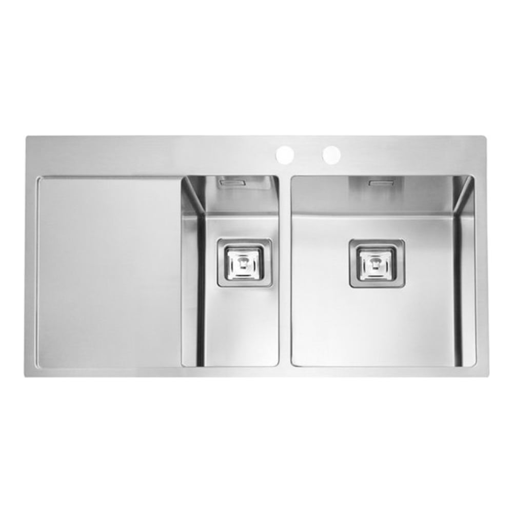 Изображение товара Мойка ALVEUS STYLUX 60 SAT-90 из нержавеющей стали с двумя чашами