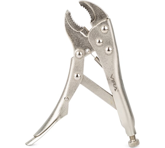 Изображение товара Клещи зажимные с фиксатором регулируемые VIRA 180 мм 311134