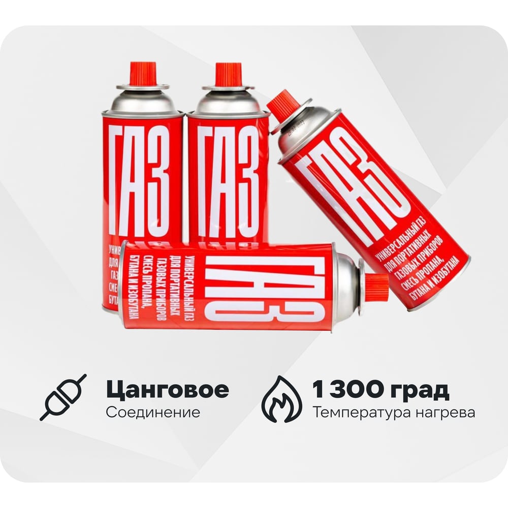 Изображение товара Газ универсльный для портативных приборов ООО "ОГК" 4631164179903