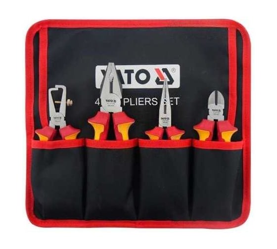 Изображение товара Набор шарнирно-губцевого инструмента YATO VDE 4ПР YT-39620 369539620 092 1