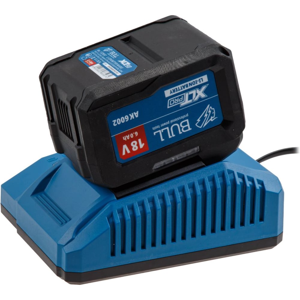 Изображение товара Зарядное устройство BULL LD 5002 1 слот 6 А профессиональное для Li-ion аккумуляторов