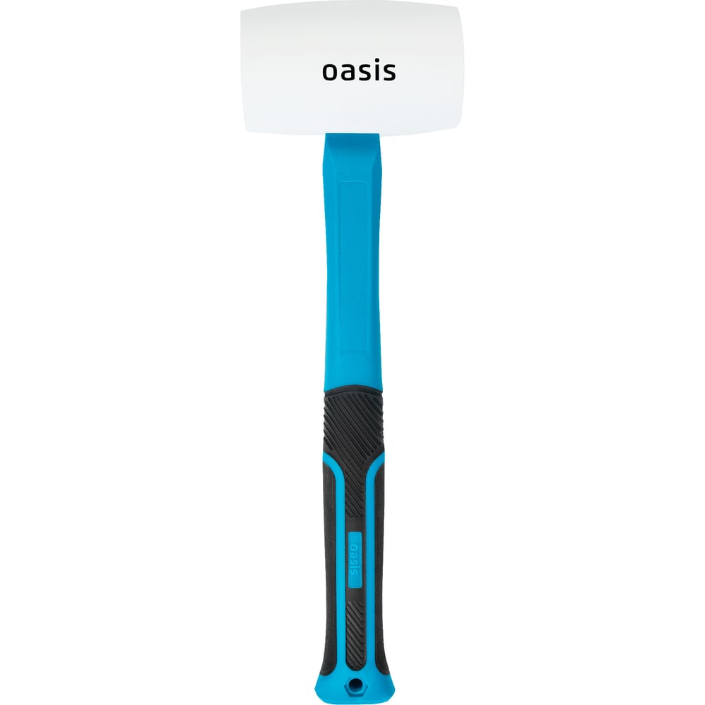 Изображение товара Киянка резиновая OASIS белая, с фибергласовой рукояткой 450 г