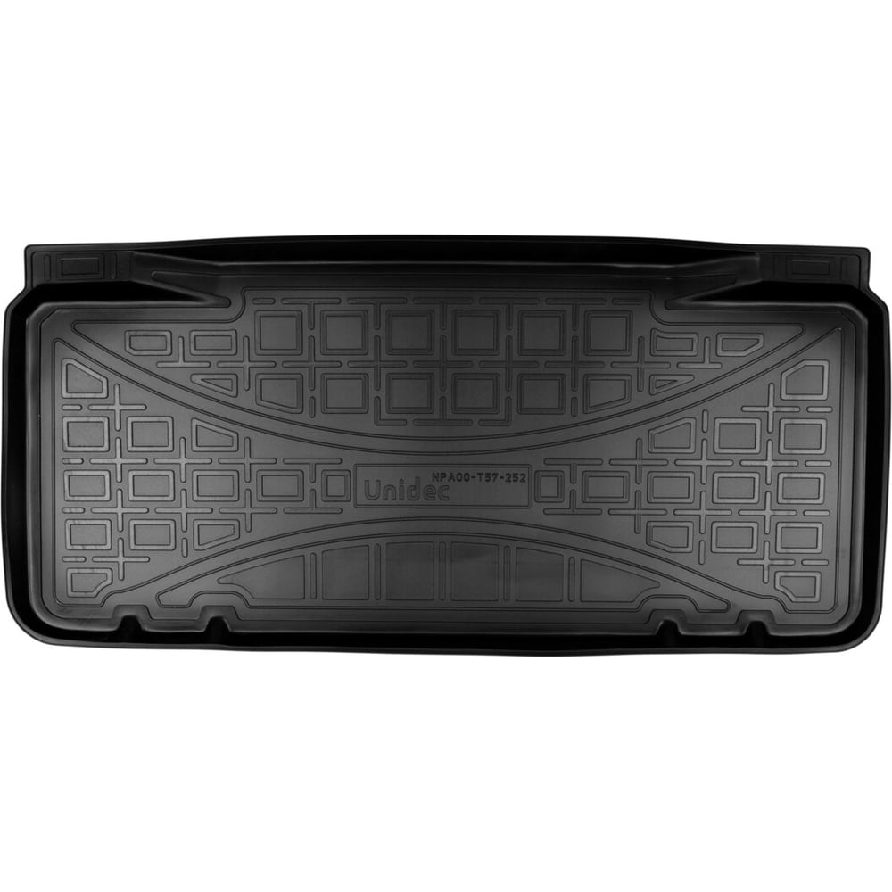 Изображение товара Коврики в багажное отделение UNIDEC для Mini Hatch F56 (2014) полиуретан бортики черные