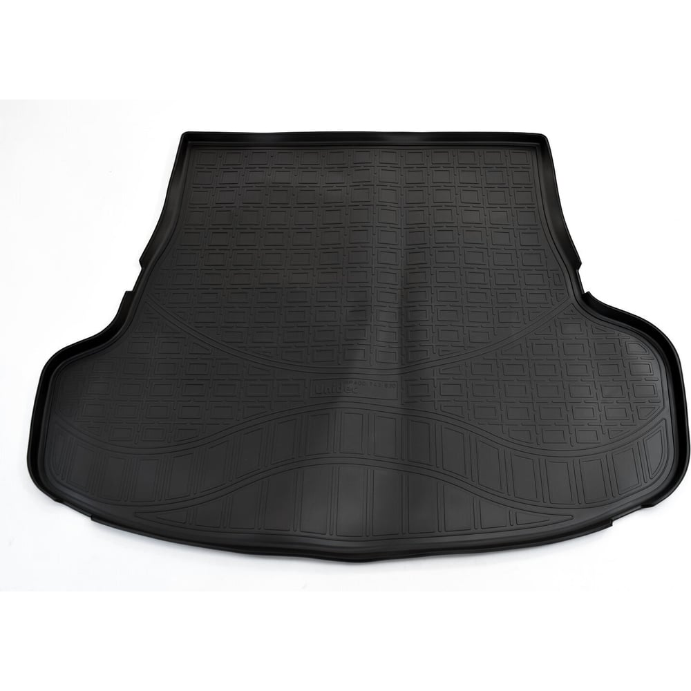 Изображение товара Коврики в багажное отделение UNIDEC для Kia Stinger 2017 полиуретан бортики черные