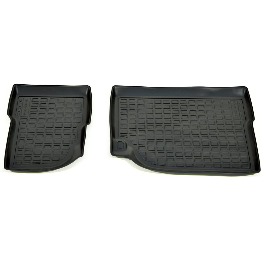 Изображение товара Коврики в багажное отделение UNIDEC для Mercedes-Benz EQB 2021 полиуретан бортики черный