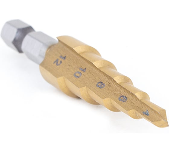 Изображение товара Сверло ступенчатое GROSSMEISTER 4-12мм 021005002