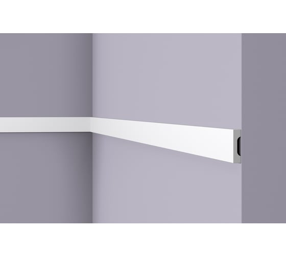 Изображение товара Молдинг NMC WALLSTYL (2000х38х10 мм; белый) WD5