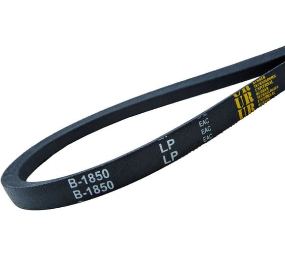 Изображение товара Клиновой ремень УРТ В-1850 ГОСТ 1284.2-89, 1шт 08459-рем.клин._В-1850