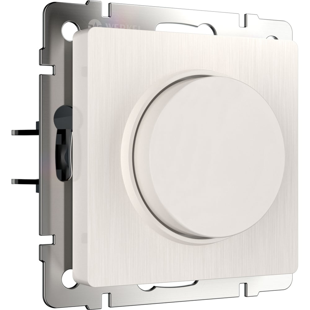 Изображение товара Диммер WERKEL перламутровый рифленый a069600 для ламп накаливания и LED