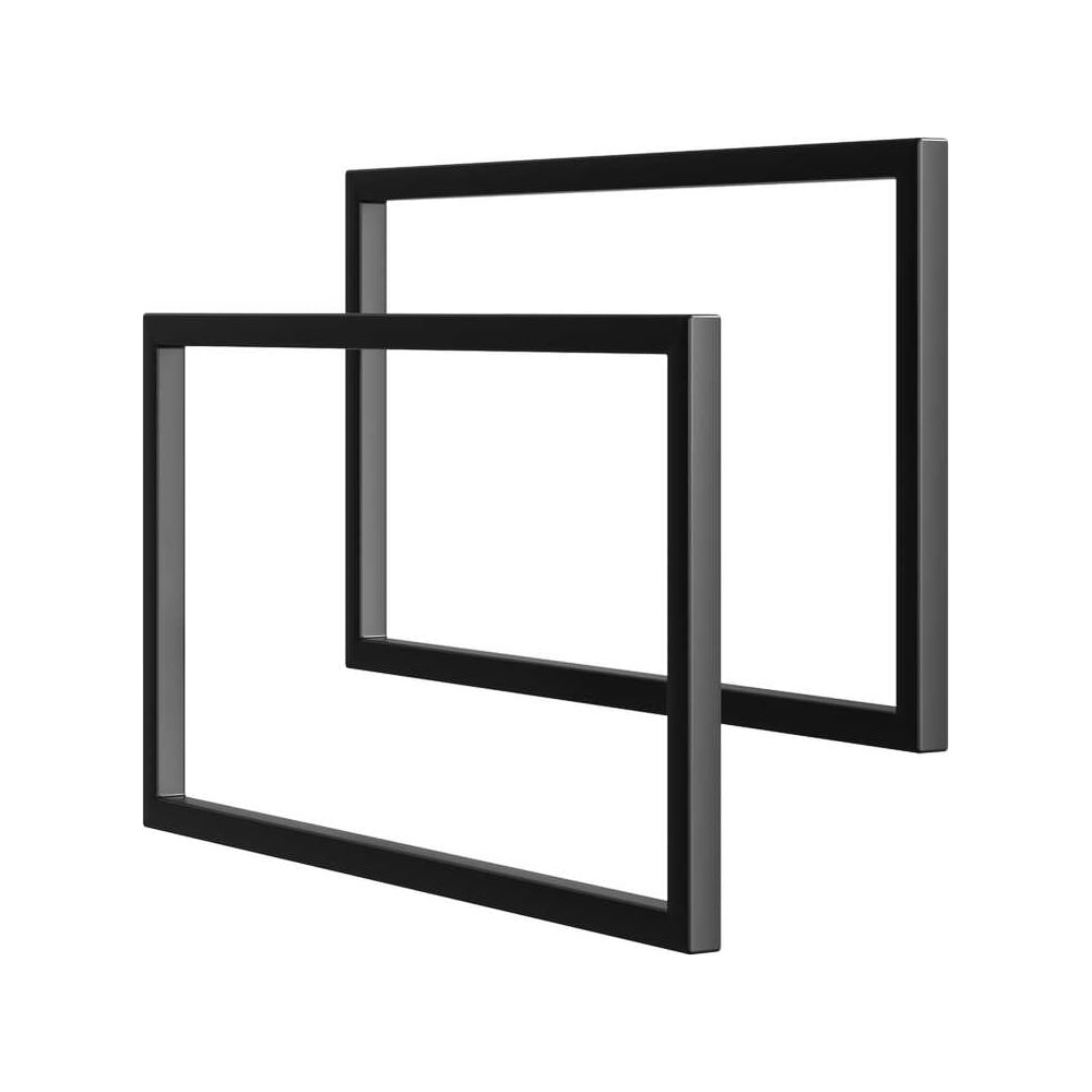 Изображение товара AQWELLA Комплект ножек Fargo 440 мм черные к тумбам 37604466, 37604664, 37603908 FRGN440