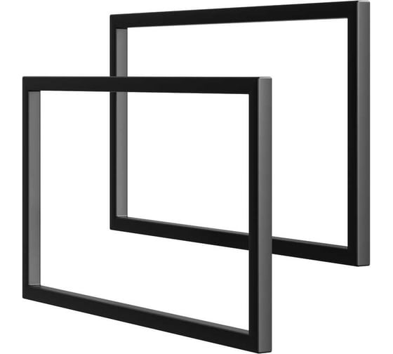 Изображение товара AQWELLA Комплект ножек Fargo 440 мм черные к тумбам 37604466, 37604664, 37603908 FRGN440