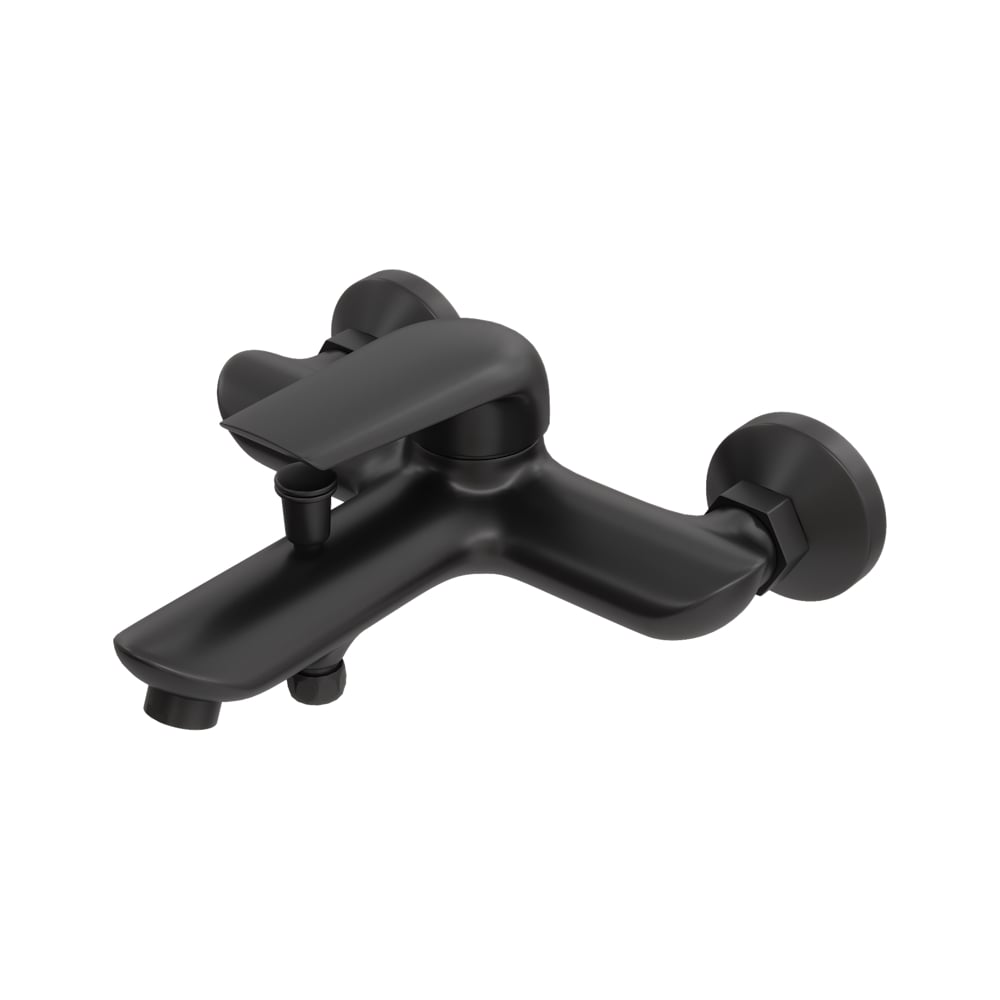 Изображение товара Смеситель для ванны Teymi Hanna черный матовый однорычажный