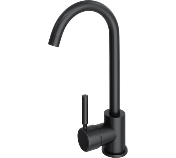 Изображение товара Смеситель для кухни Teymi Iva, черный матовый T10265 ЦБ-00270458