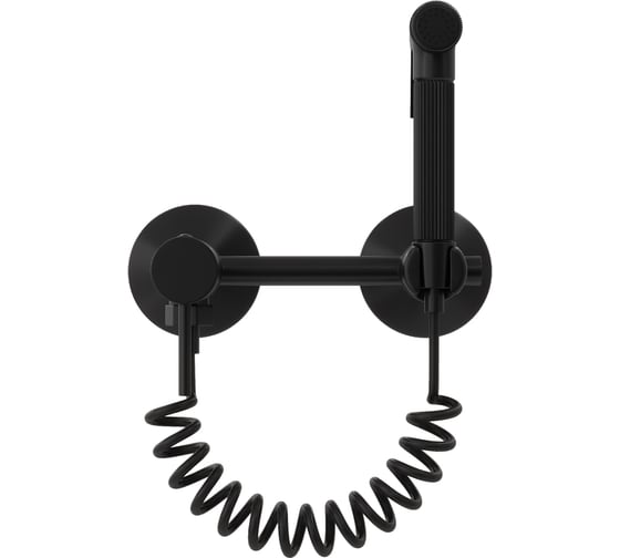 Изображение товара Смеситель с гигиеническим душем Teymi Martta, черный матовый T10269 ЦБ-00270461