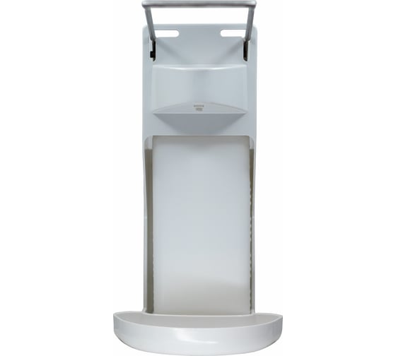 Изображение товара Локтевой дозатор для жидкого мыла и антисептика ООО "Базовая Дезинфекция" МДУ10 белый МДУ-10Б