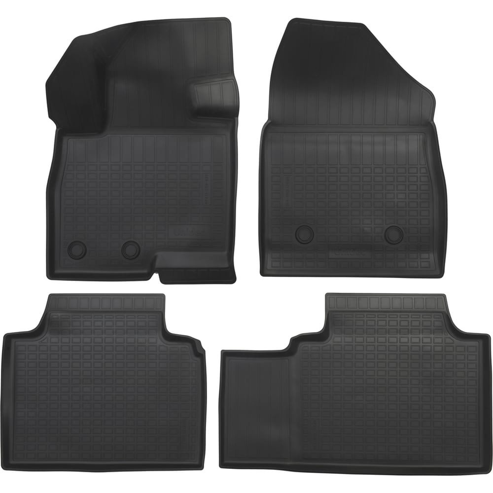 Изображение товара Коврики салонные UNIDEC для BAIC Beijing X75 2024 полиуретан с бортиками