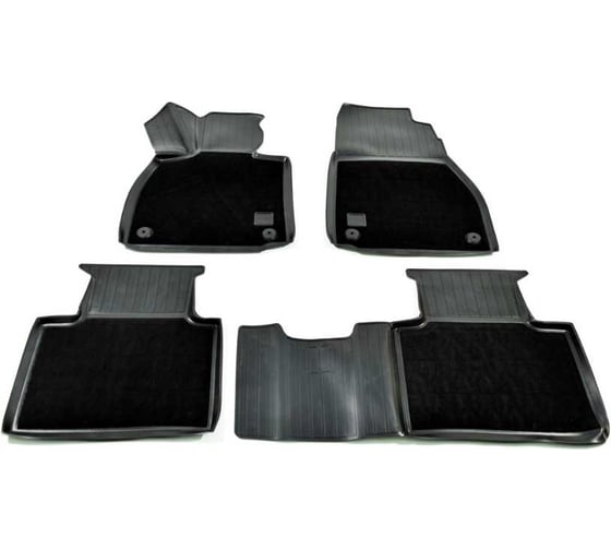 Изображение товара Коврики салонные для HONGQI HS3 I (2023) UNIDEC НОР-ПЛАСТ NPA11-C302-400