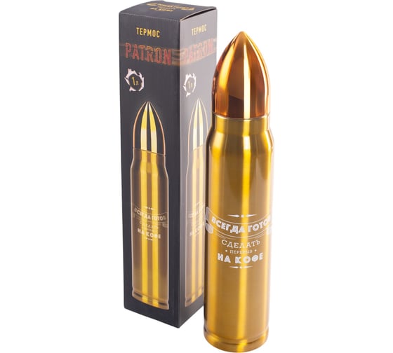 Изображение товара Термос Attribute PATRON 1л, перерыв на кофе AVF009C-ECOM