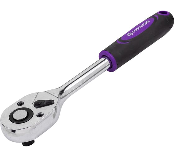 Изображение товара Ключ трещотка POMAGIER 1/2, 24 зубца POM-80249(61467)