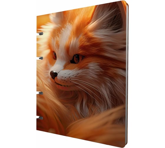 Изображение товара Бизнес-тетрадь listoff А5, 120 листов, в клетку, на кольцах ТКИ1205435