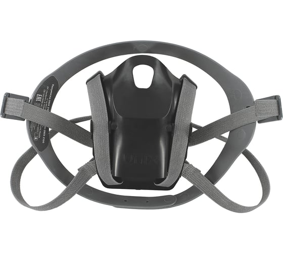 Изображение товара Экран защитный UNIX с тесьмами, пряжками и наголовником для полумасок 2100 102-028-0009