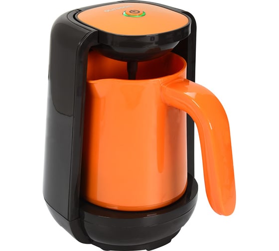 Изображение товара Кофеварка для приготовления турецкого кофе OURSSON (электрическая турка) (Оранжевый) TC0250/OR