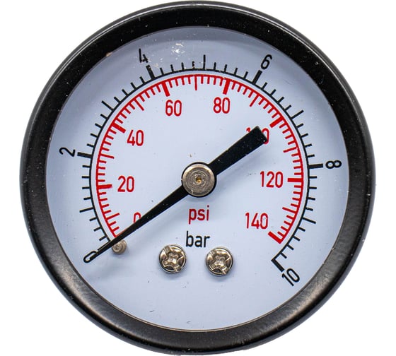 Изображение товара Манометр аксиальный Damento 1-10 бaр, 1/4", 023660