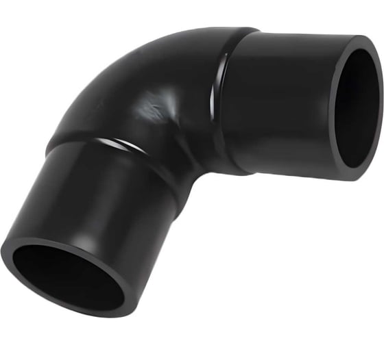 Изображение товара Отвод литой Флексапайп +, ООО 45, 75 ПЭ100 SDR11 (Спигот) УТ0018701