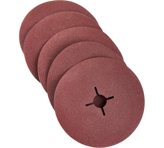 Изображение товара Круг фибровый шлифовальный Elitech для УШМ, P24, 150x22мм, 5шт 1820.167900 205020