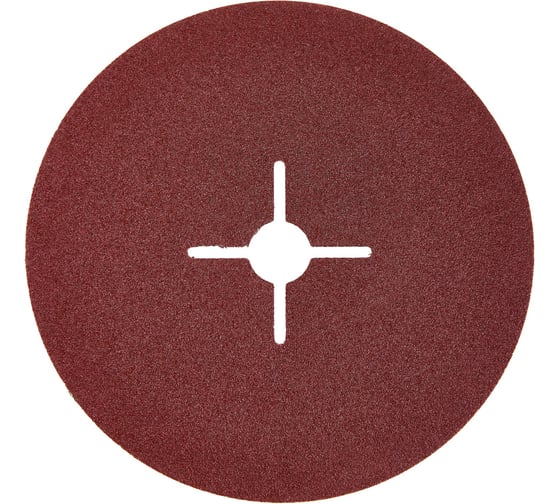 Изображение товара Круг фибровый шлифовальный Elitech для УШМ, P80, 125x22мм, 5шт 1820.167700 205018