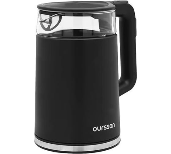 Изображение товара Электрический чайник OURSSON (Черный) KE1733WD/BL
