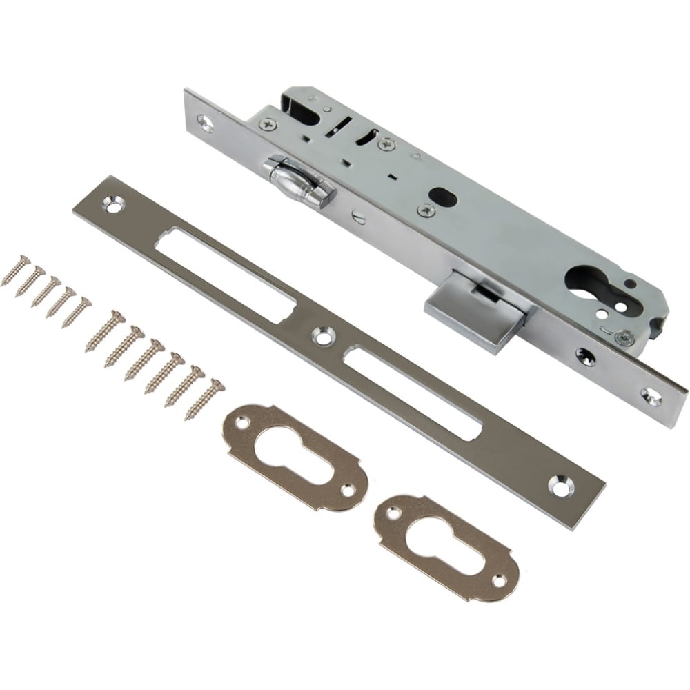 Замок врезной PALIDORE 30224-30 pc, хром блестящий 98761340